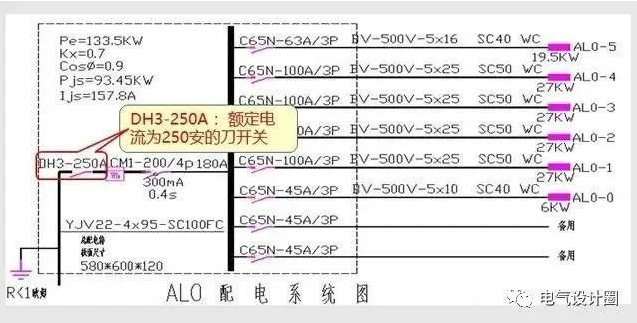 怎么看照明系统图和照明平面图?