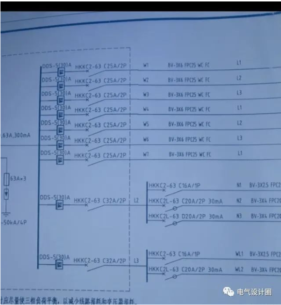 一文教你学会看配电系统图,包会!