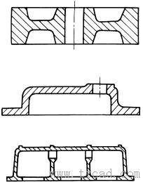 铸造件结构设计:避免过大的水平面
