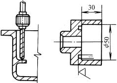 切削件结构设计：便于刀具引入