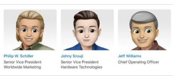 苹果的Memoji执行团队头像爆了表情符号