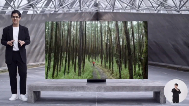 三星推出了Neo QLED电视及其带有太阳能的遥控器