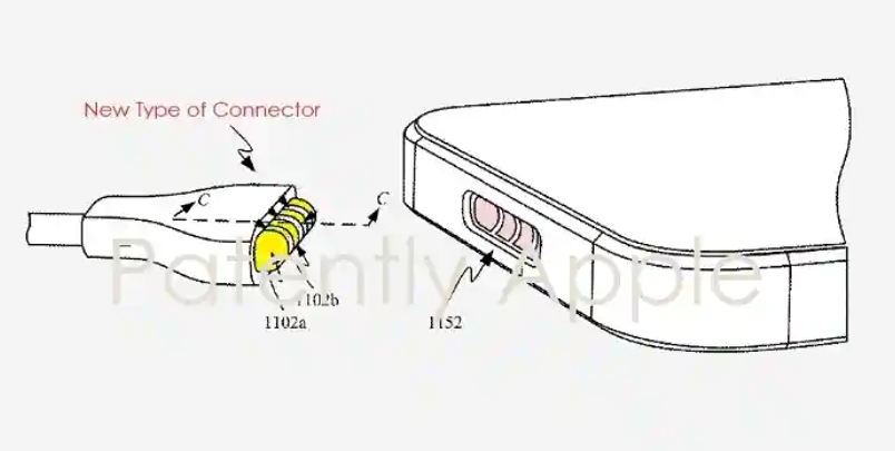 苹果新专利显示适用于iPhone的有线MagSafe充电器，